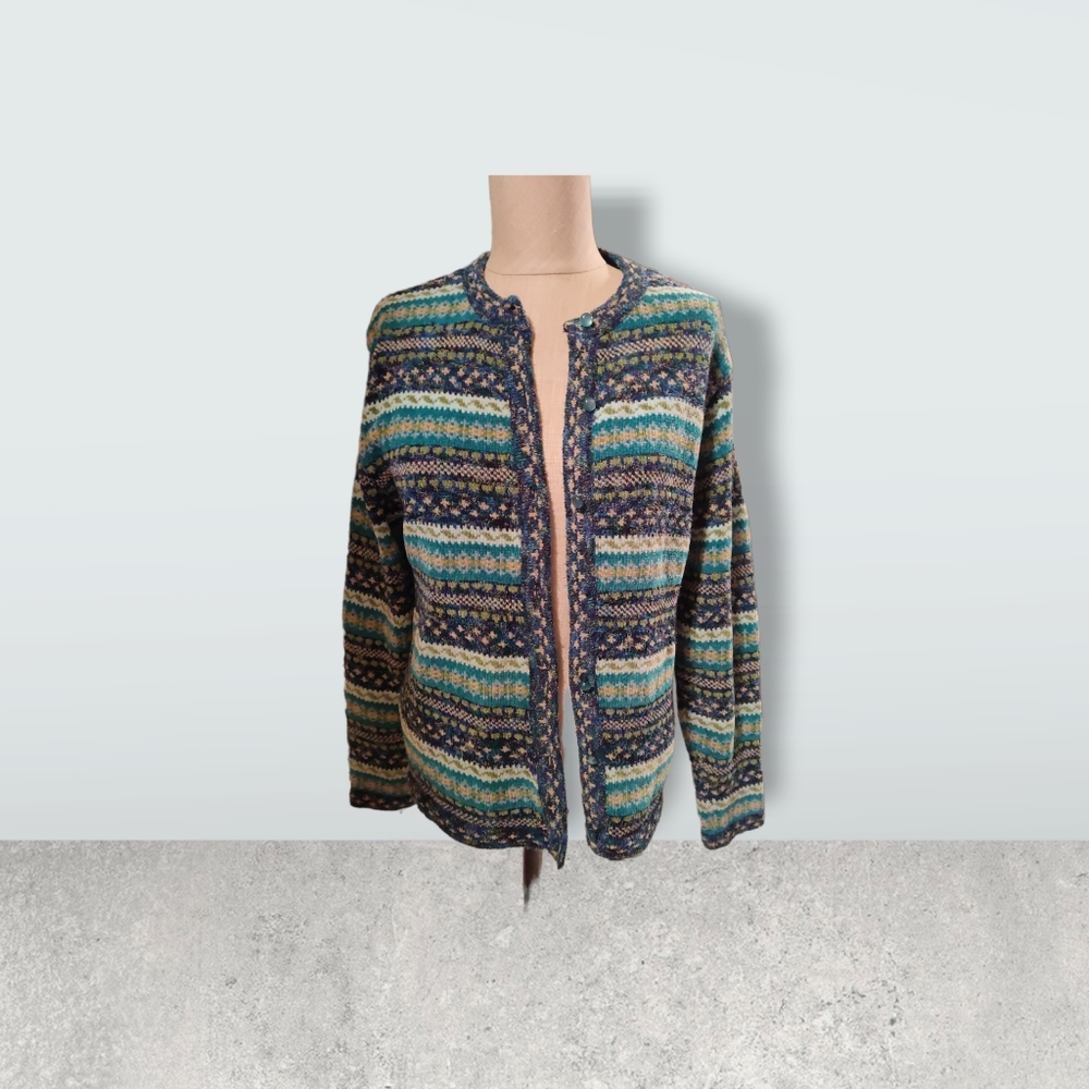 Ladies vintage dress barn cardigan size medium